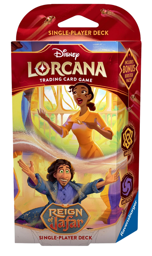 Disney Lorcana: Reign of Jafar Starter Deck (Amber & Amethyst)
