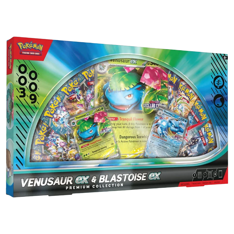 Pokémon TCG: Venusaur /Blastoise ex Premium Collection