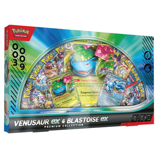 Pokémon TCG: Venusaur /Blastoise ex Premium Collection