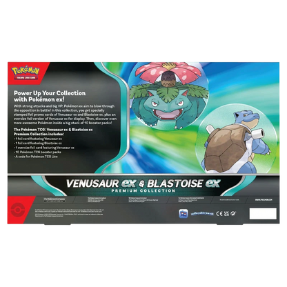 Pokémon TCG: Venusaur /Blastoise ex Premium Collection